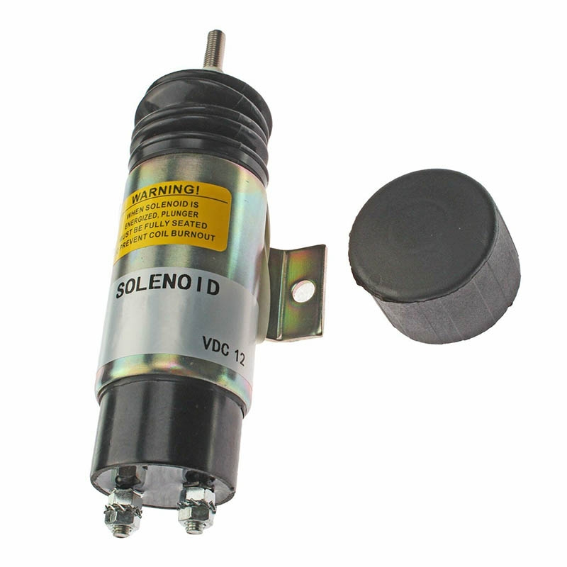 Remplacement parfait pour le moteur Kubota D905 - 2 bornes 12V à double bobine Soléno?de D610-B1V12 D610B1V12