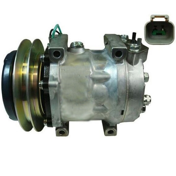 Compatible avec le bo?tier IH Excavateur CX130D CX160B CX210 CX290 CX300C Compresseur d'air conditionné LC91V00002F2 LC91V00002F3 LC91V00002F1 CX130D,CX160B,CX210,CX290,CX300C