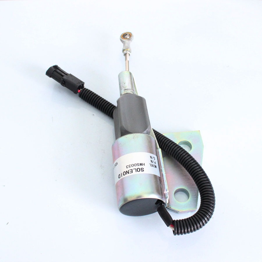 Compatible avec Cummins 4BT Moteur Hyundai R130 Excavator Stop Solenoid SA-4941-24 3991168 3964628