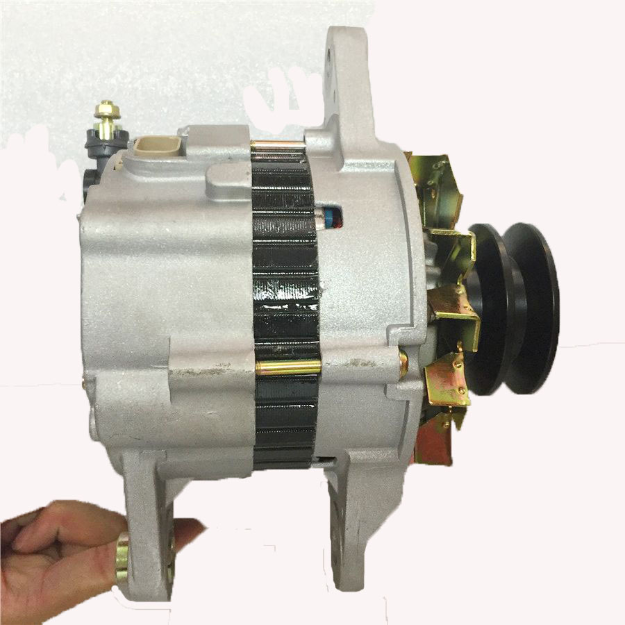 Compatible avec l'excavateur Hitachi EX400 EX400-3 Moteur Isuzu 6RB1 Alternateur 1-81200563-0 EX400,EX400-3
