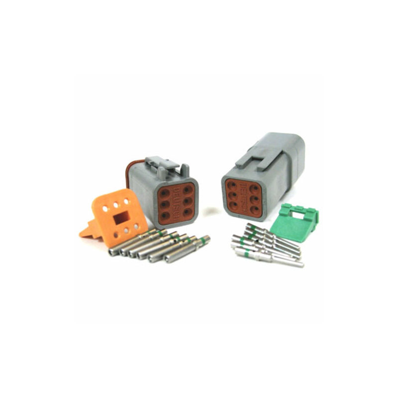 Convient à 14 contacts solides AWG/GA - Connecteur Deutsch DT 6 broches Kit