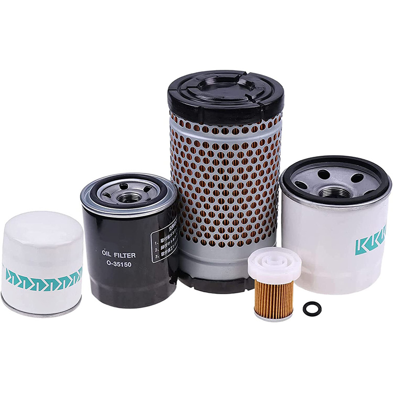Parfait pour Kubota Tractor B7800 TVH B2910 B2710 HSD - Kit de filtres 77700-03364 HH150-32094 6C060-99410 6A320-59930 HHK72-14080 HH670-37712 7770003364 HH15032094 6C06099410 6A32059930 HHK7214080 HH67037712 B7800 TVH,B2910,B2710 HSD,B3000,B3200,B3030,B3