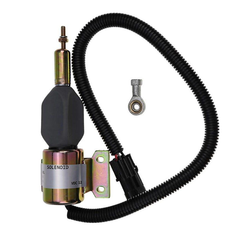Compatible avec le chargeur IH 1840 1845C 60XT 70XT 75XT 85XT 90XT 95XT Soléno?de d'arrêt de carburant 1840,1845C,60XT,70XT,75XT,85XT,90XT,95XT