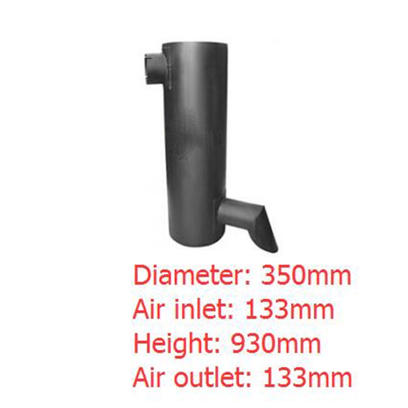 Compatible avec l'excavateur Caterpillar CAT 330C 330C L Moteur C-9 Silencieux silencieux 205-6642 2056642 330C,330C L