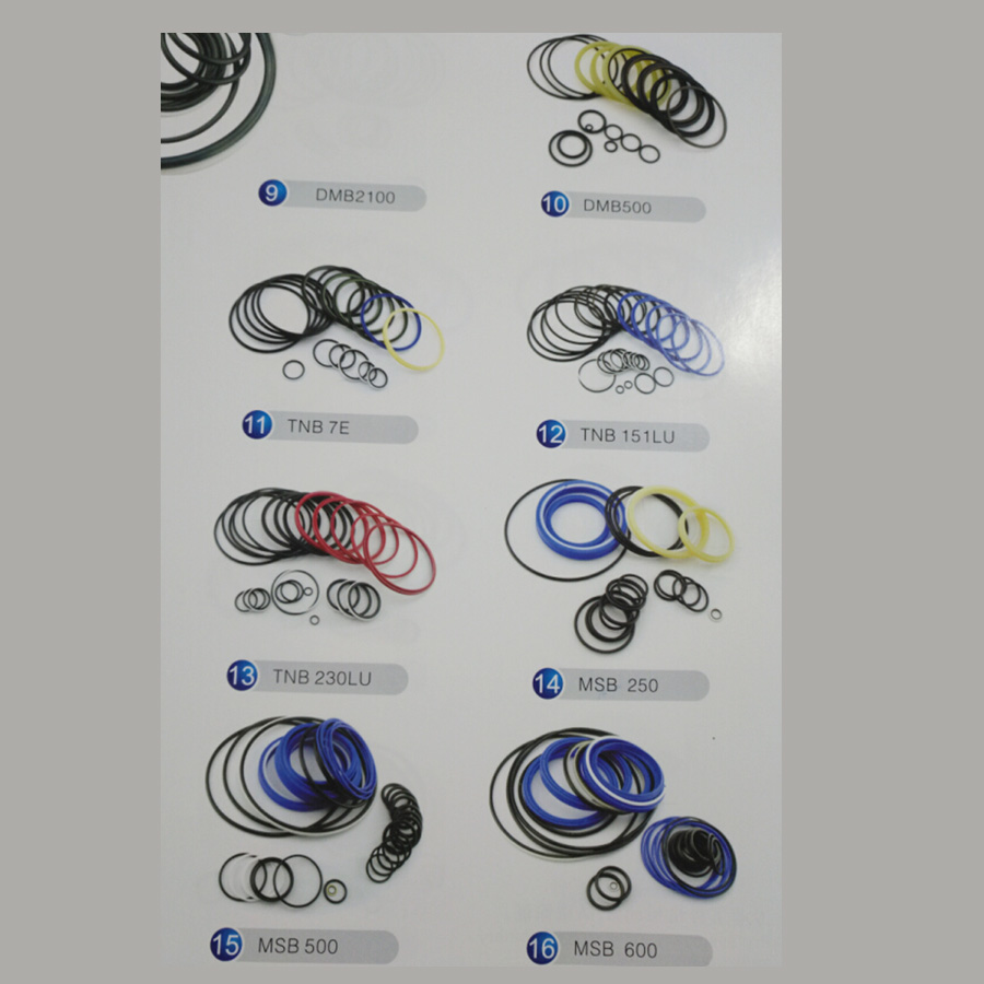 Compatible avec DMB500 Hammer Breaker Cylinder Seal Kit