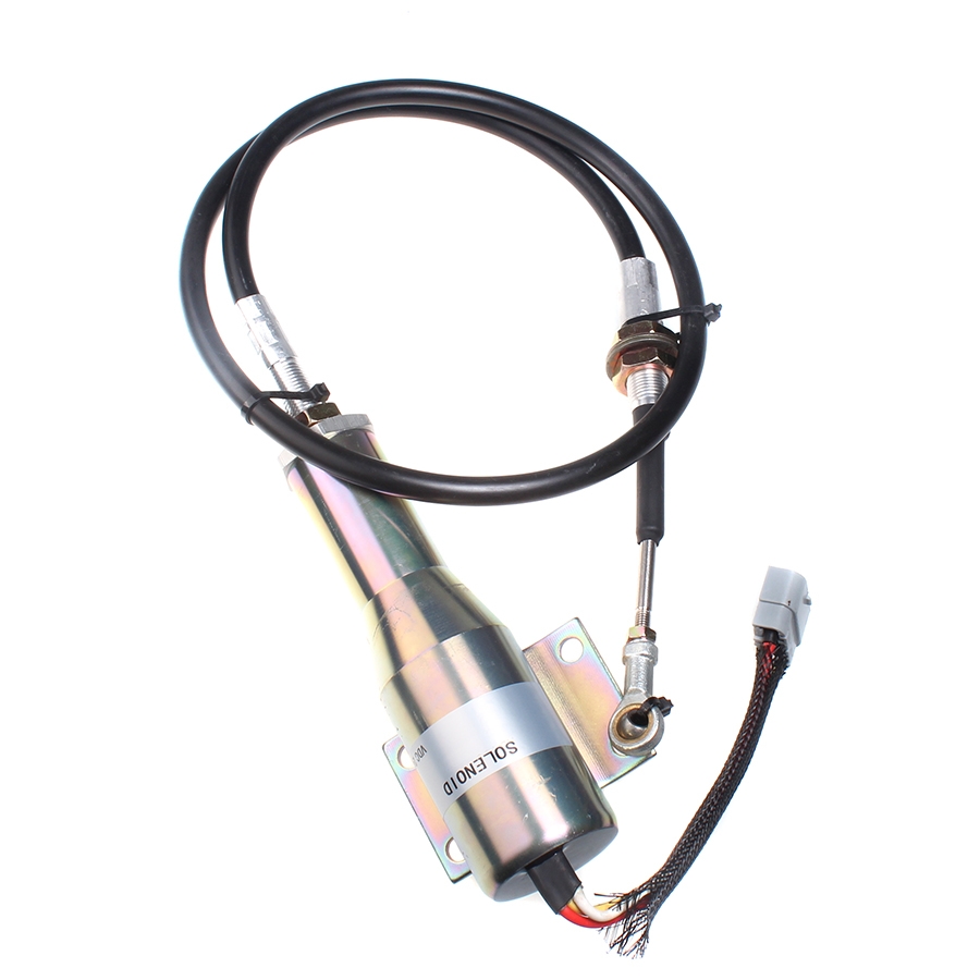 Compatible avec Chargeur de roue Volvo L120C L150C L180C L220D L330C L70C L90C Stop Soléno?de VOE11110030 L120C,L120D,L150C,L150D,L180C,L180D,L220D,L330C,L330D,L70C,L70D,L90C,L90D
