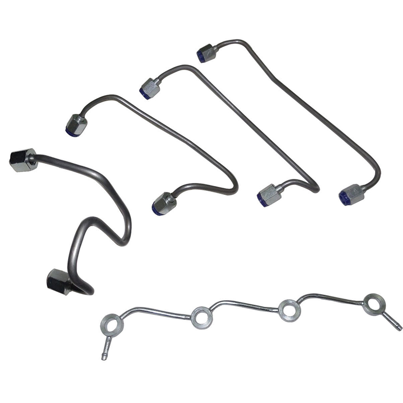 Construit pour correspondre à Kubota KX71 KX71-3 KX91-2 R310 R310BH - Ensemble de tuyaux d'injecteur de carburant 16282-53712 16282-53710 16271-53722 16271-53732 16271-53730 16271-53742 16271-53740 16271-42502 16271-42500 1628253712 1628253710 1627153722