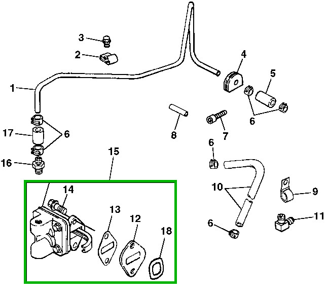 Compatible avec Kit de montage John Deere AM133627 LX173 Tracteurs de pelouse