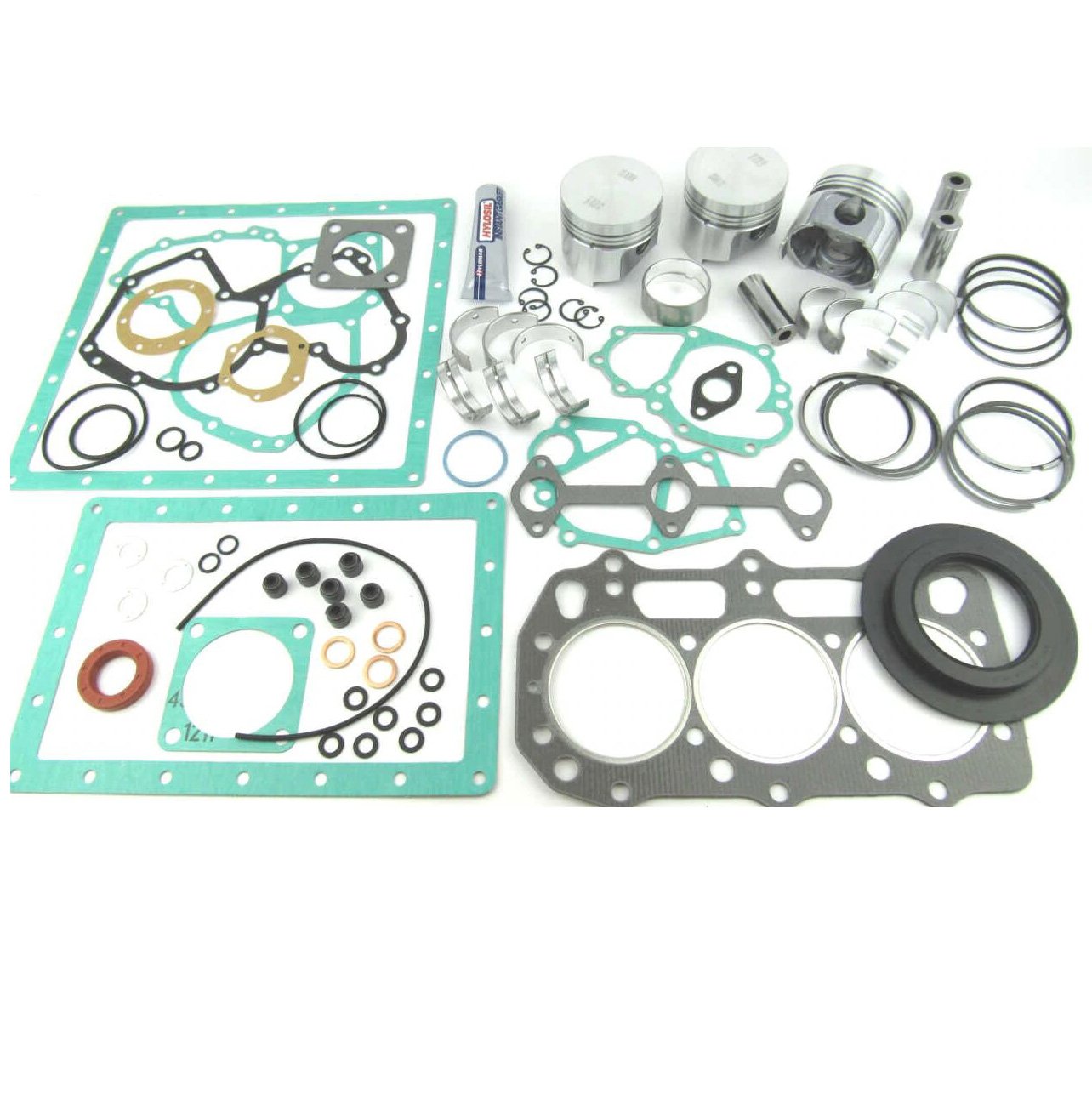 Compatible avec Remplacement Perkins 103.10 103-10 kits de révision moteur JCB mini pelle