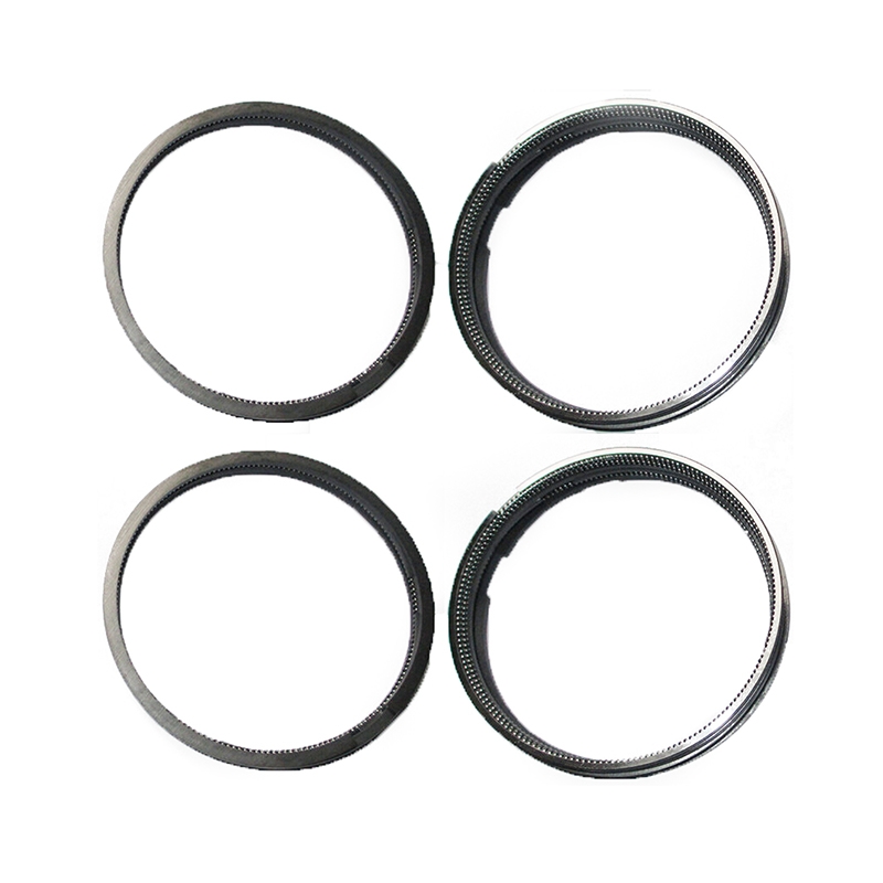 Convient au moteur Perkins 404C-22T - Bague de piston STD 4 unités 1 ensemble