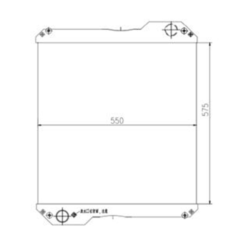 Compatible avec JCB 2140 2155 - Core de radiateur d'eau 30/925453 30/303800 30925453 30303800 30925453 30-303800 2140; FASTRAC 2140; 2125; 2135; 2125ABS; 2115; FASTRAC 2150; 2115ABS; 2150; FASTRAC 1135; FASTRAC 2135; FASTRAC 2115;